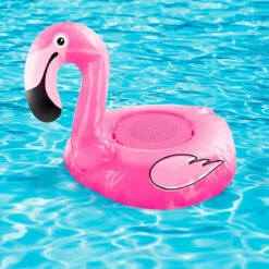 Enceinte Sans Fil Waterproof Flamant Rose -Cadeau boutique enceinte sans fil waterproof flamant rose 1