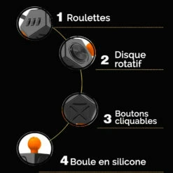 Fidget Cube 12 Faces, Gadget Anti-stress -Cadeau boutique fidget cube 12 faces gadget anti stress 3