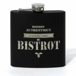 Flasque Inox Bistrot -Cadeau boutique flasque inox bistrot 3