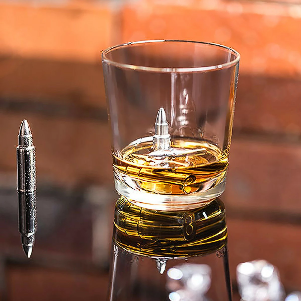 Glaçons Munitions Réutilisables En Acier Inoxydable 6 Glaçons Munitions Réutilisables En Acier Inoxydable – Image 4