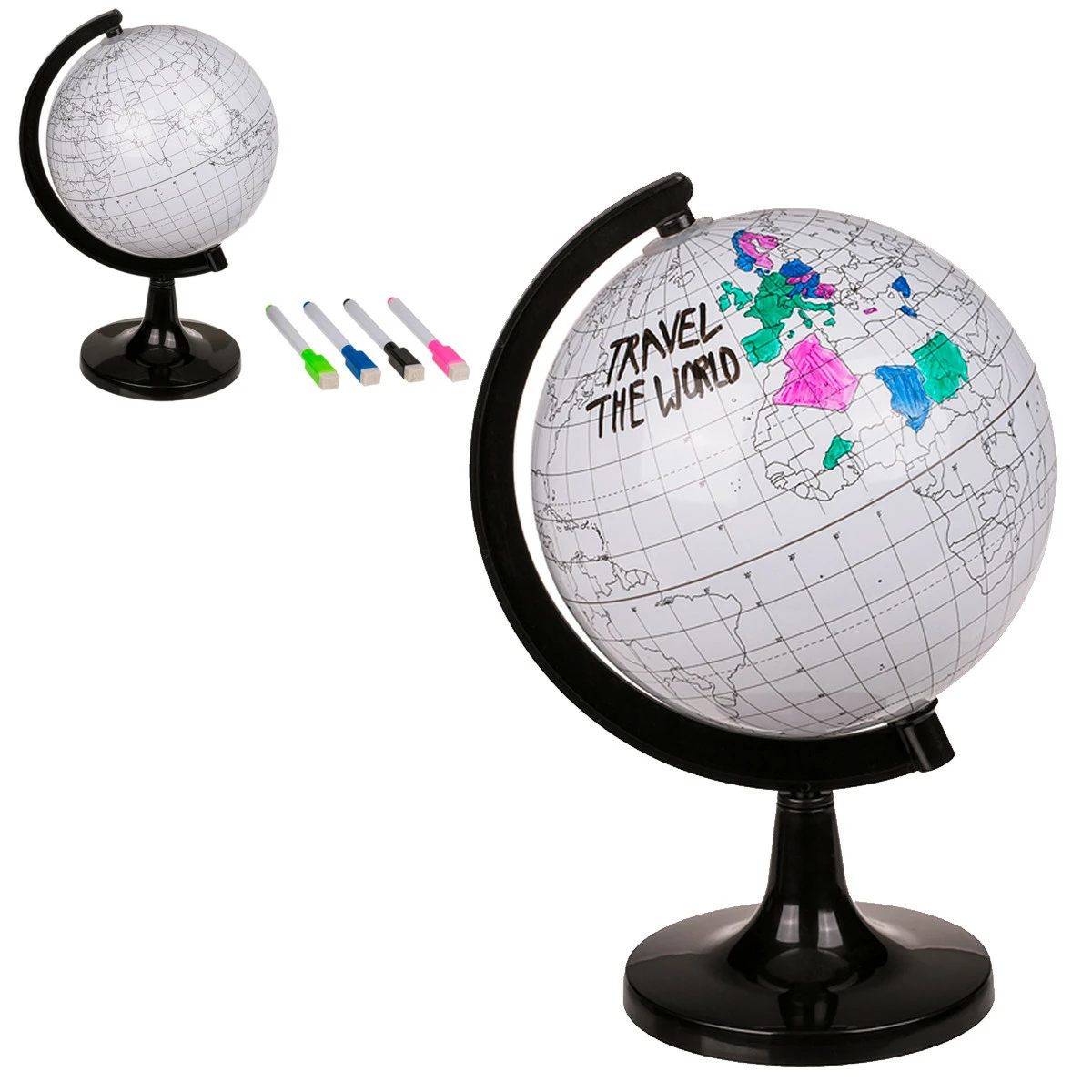 Out Of The Blue Globe Terrestre à Colorier 3 Out Of The Blue Globe Terrestre à Colorier