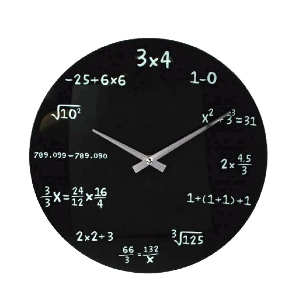 Out Of The Blue Horloge Mathématiques En Verre 3 Out Of The Blue Horloge Mathématiques En Verre