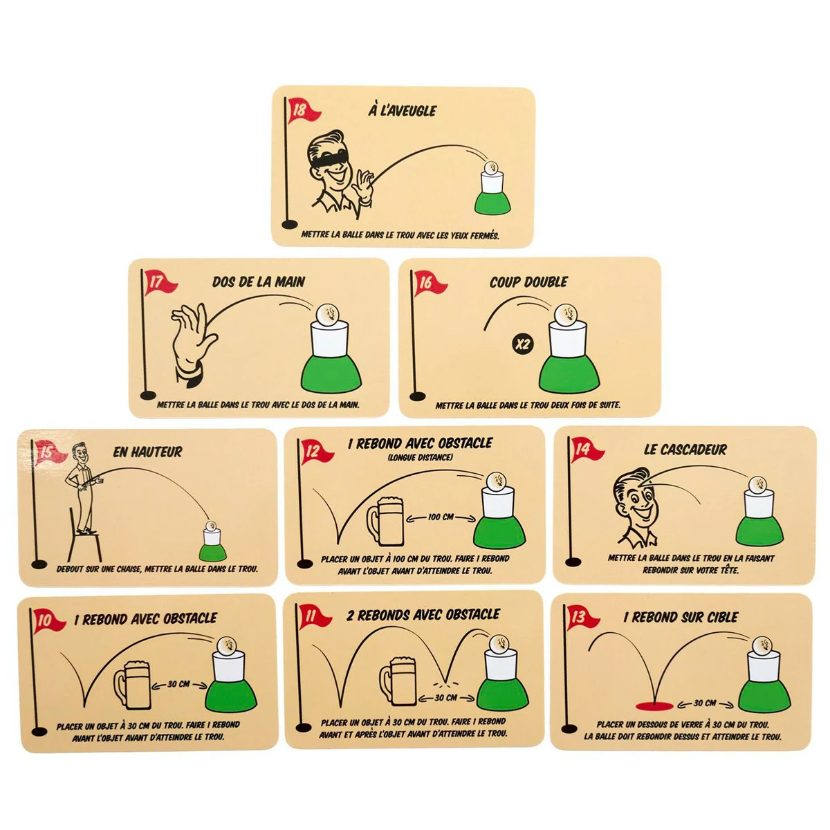 Jeu à Boire Golf Challenge 3 Jeu à Boire Golf Challenge