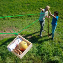 KIKKERLAND Kit Cable De Transport Tyrolienne 10 KIKKERLAND Kit Cable De Transport Tyrolienne -Cadeau boutique kit cable de transport tyrolienne 2