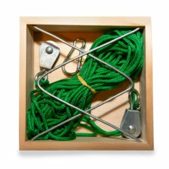 KIKKERLAND Kit Cable De Transport Tyrolienne