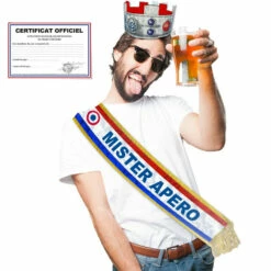 Kit Echarpe Mister Apéro