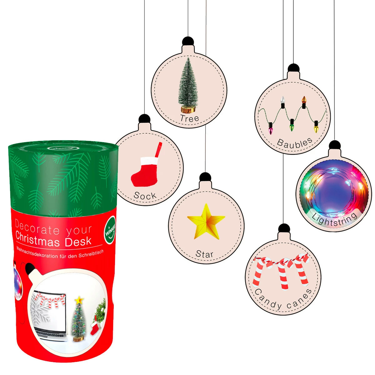 Kit Sapin De Noël De Bureau 3 Kit Sapin De Noël De Bureau