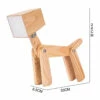Lampe Bois Design Chien 2 Lampe Bois Design Chien -Cadeau boutique lampe bois design chien