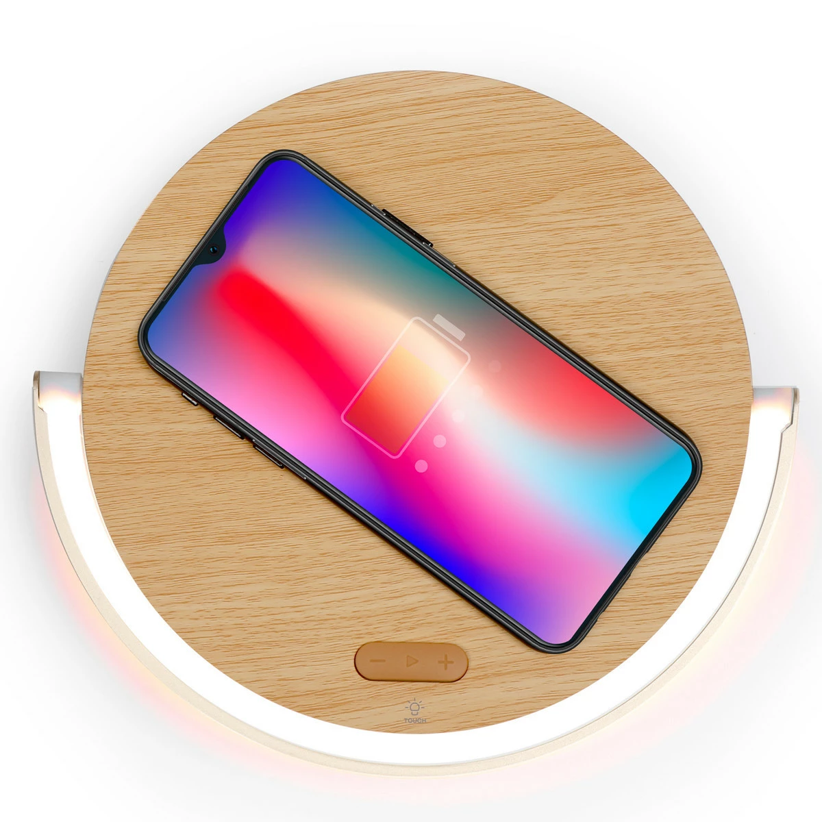 LIVOO Lampe De Chevet Enceinte LED Chargeur Induction Rapide 7 LIVOO Lampe De Chevet Enceinte LED Chargeur Induction Rapide – Image 5