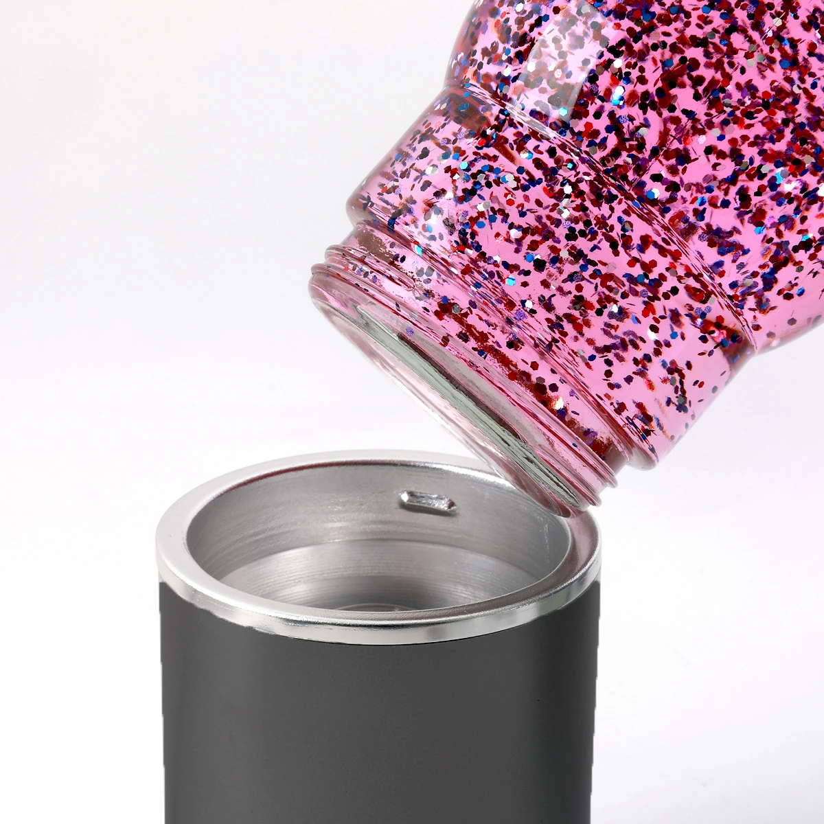 Lampe Lave à Paillettes Avec Diffuseur De Parfum Intégré - Ambiance Et Aromathérapie 2-en-1 6 Lampe Lave à Paillettes Avec Diffuseur De Parfum Intégré - Ambiance Et Aromathérapie 2-en-1 – Image 4