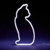 Lampe Neon Silhouette Chat -Cadeau boutique lampe neon silhouette chat