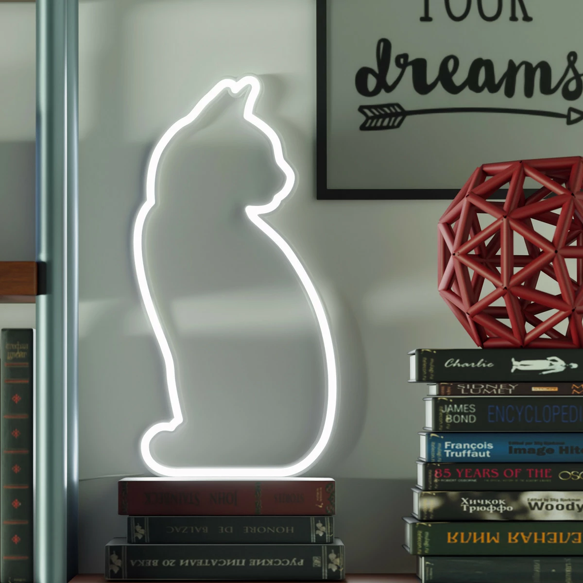 Lampe Neon Silhouette Chat 5 Lampe Neon Silhouette Chat – Image 3
