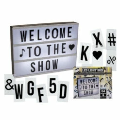 Out Of The Blue Lightbox A4, Lampe à Messages -Cadeau boutique lightbox a4 lampe a messages 1