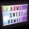 Lightbox A4, Lampe Multicolore à Messages 1 Lightbox A4, Lampe Multicolore à Messages -Cadeau boutique lightbox a4 lampe multicolore a messages