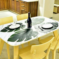 Lot De 2 Sets De Table Feuille Tropicale -Cadeau boutique lot de 2 sets de table feuille tropicale 1
