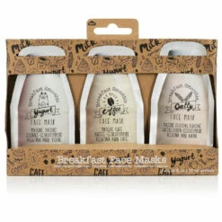 Lot De 3 Masques De Beauté Petit-déjeuner -Cadeau boutique lot de 3 masques de beaute petit dejeuner 1
