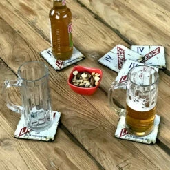 Lot De 6 Sous-verres Licence IV -Cadeau boutique lot de 6 sous verres licence iv 2