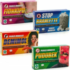 Lot De 8 Boîtes Pilules Miracles