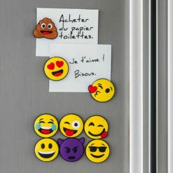 Lot De 9 Magnets Emoji 6 Lot De 9 Magnets Emoji -Cadeau boutique lot de 9 magnets emoji 1