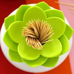 Lotus Distributeur Cotons-tiges Ou Cure-dents -Cadeau boutique lotus distributeur cotons tiges ou cure dents 3