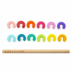 KIKKERLAND Marqueurs De Boisson Rainbow -Cadeau boutique marqueurs de boisson rainbow 2