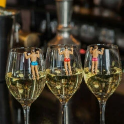 Marqueurs De Verres Bonhomme -Cadeau boutique marqueurs de verres bonhomme 1