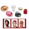 6 Mini Chapeaux De Fêtes -Cadeau boutique mini chapeaux de fetes