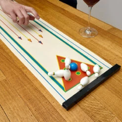 KIKKERLAND Mini Jeu De Bowling 8 KIKKERLAND Mini Jeu De Bowling -Cadeau boutique mini jeu de bowling 1