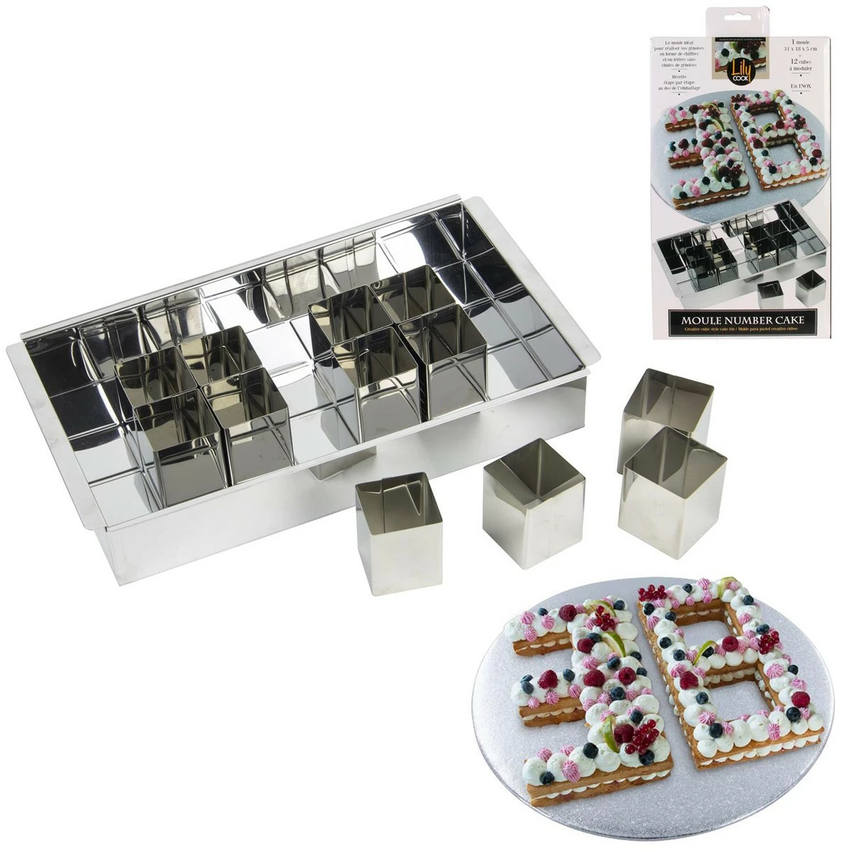 Moule Number Cake 6 Moule Number Cake – Image 4