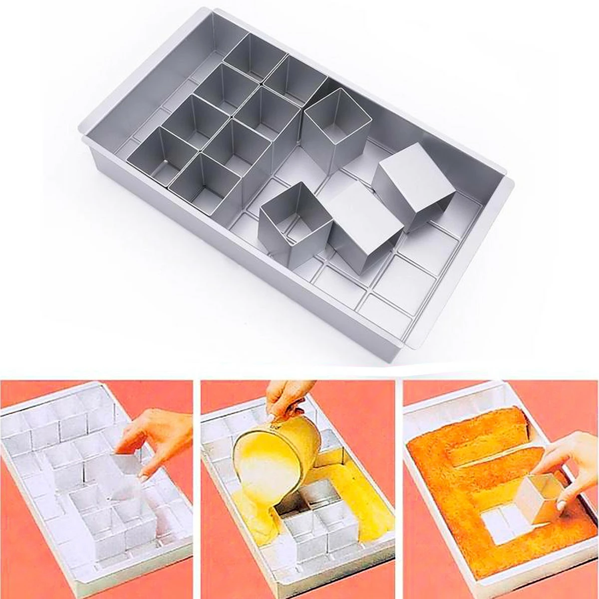 Moule Number Cake 3 Moule Number Cake