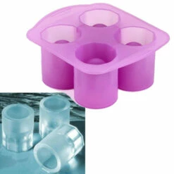Moule Silicone 4 Verres De Glace Liqueur -Cadeau boutique moule silicone 4 verres de glace liqueur 2
