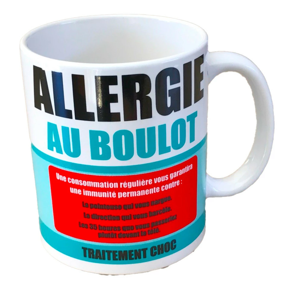 Mug Allergie Au Boulot 6 Mug Allergie Au Boulot – Image 4
