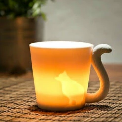 Mug Chat Photophore 12 Mug Chat Photophore -Cadeau boutique mug chat photophore 4