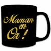 Mug Géant Maman En Or -Cadeau boutique mug geant maman en or