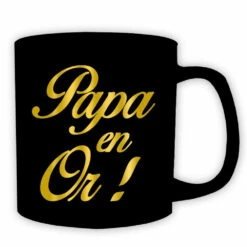 Mug Géant Papa En Or -Cadeau boutique mug geant papa en or 1