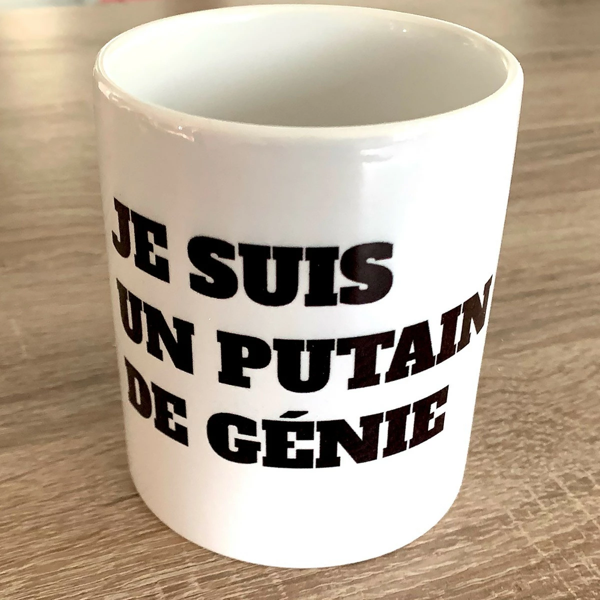 Mug Je Suis Un Putain De Génie 5 Mug Je Suis Un Putain De Génie – Image 3