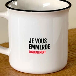 Mug, Je Vous Emmerde... Cordialement. -Cadeau boutique mug je vous emmerde cordialement 1
