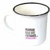 Mug Maman Elle Est Fatiguée... -Cadeau boutique mug maman elle est fatiguee