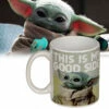 Out Of The Blue Mug Mandalorian "My Good Side" 2 Out Of The Blue Mug Mandalorian "My Good Side" -Cadeau boutique mug mandalorian my good side