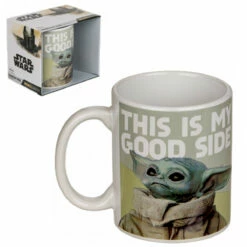 Out Of The Blue Mug Mandalorian "My Good Side" 9 Out Of The Blue Mug Mandalorian "My Good Side" -Cadeau boutique mug mandalorian my good side 3