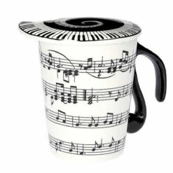 Mug Musique Avec Couvercle -Cadeau boutique mug musique avec couvercle 2