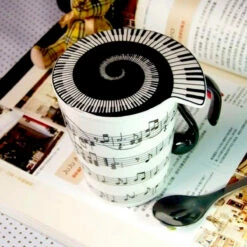 Mug Musique Avec Couvercle -Cadeau boutique mug musique avec couvercle 4