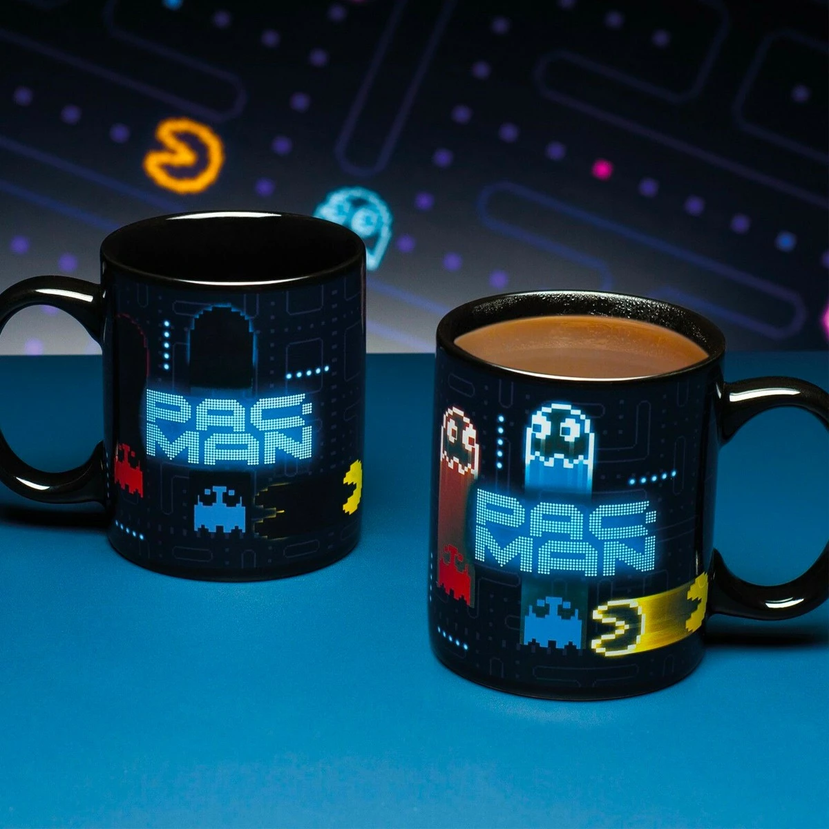 Paladone Mug Pac-Man Thermosensible 4 Paladone Mug Pac-Man Thermosensible – Image 2