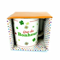 Mug Porte-bonheur "Que Du Bonheur" 5 Mug Porte-bonheur "Que Du Bonheur" -Cadeau boutique mug que du bonheur 1