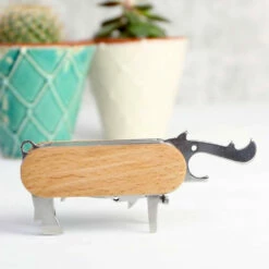 KIKKERLAND Multi-outils Animal 7 En 1 -Cadeau boutique multi outils animal sept en un 4