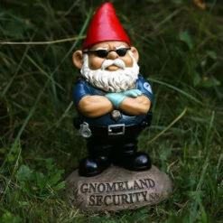Nain De Jardin Agent De Sécurité -Cadeau boutique nain de jardin agent de securite 2