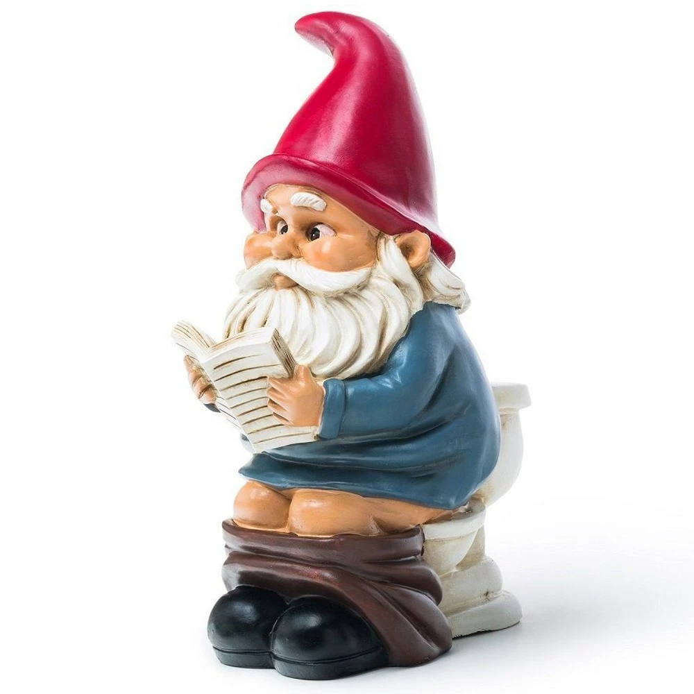 Nain De Jardin Sur Les WC 4 Nain De Jardin Sur Les WC – Image 2