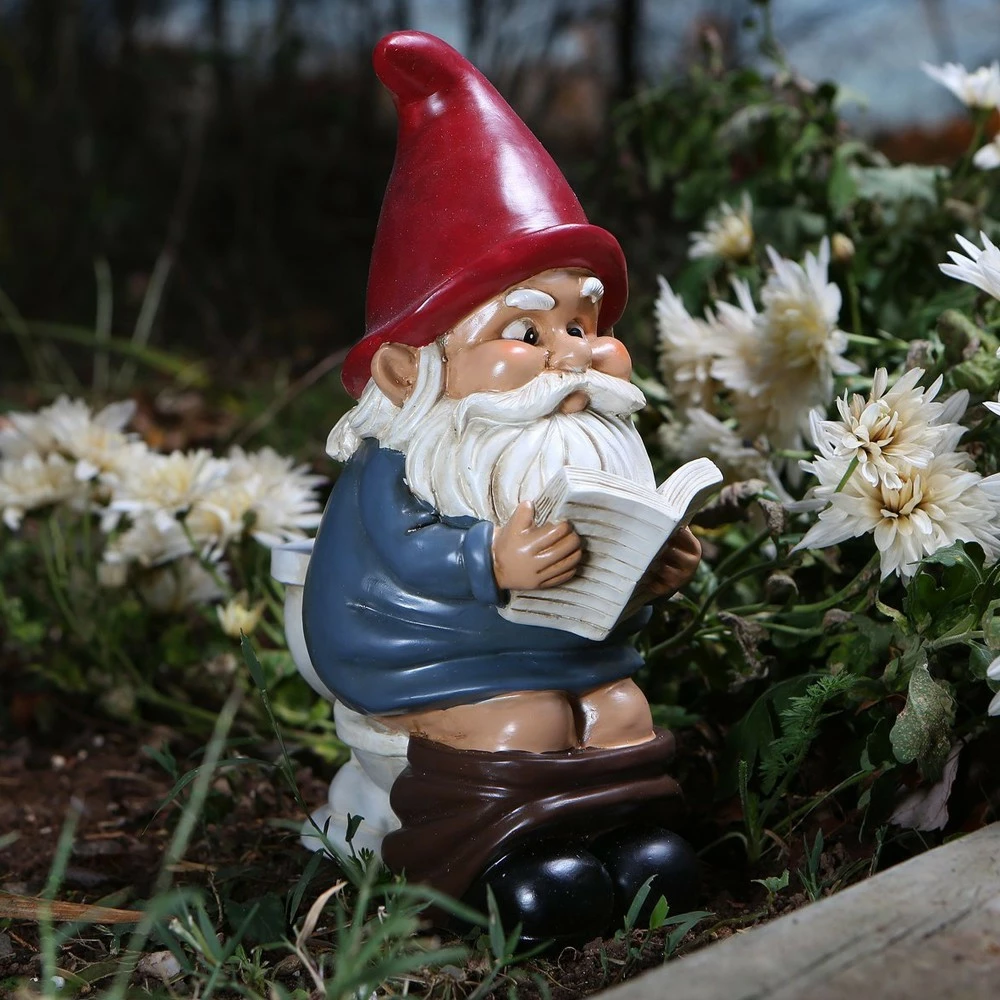 Nain De Jardin Sur Les WC 3 Nain De Jardin Sur Les WC