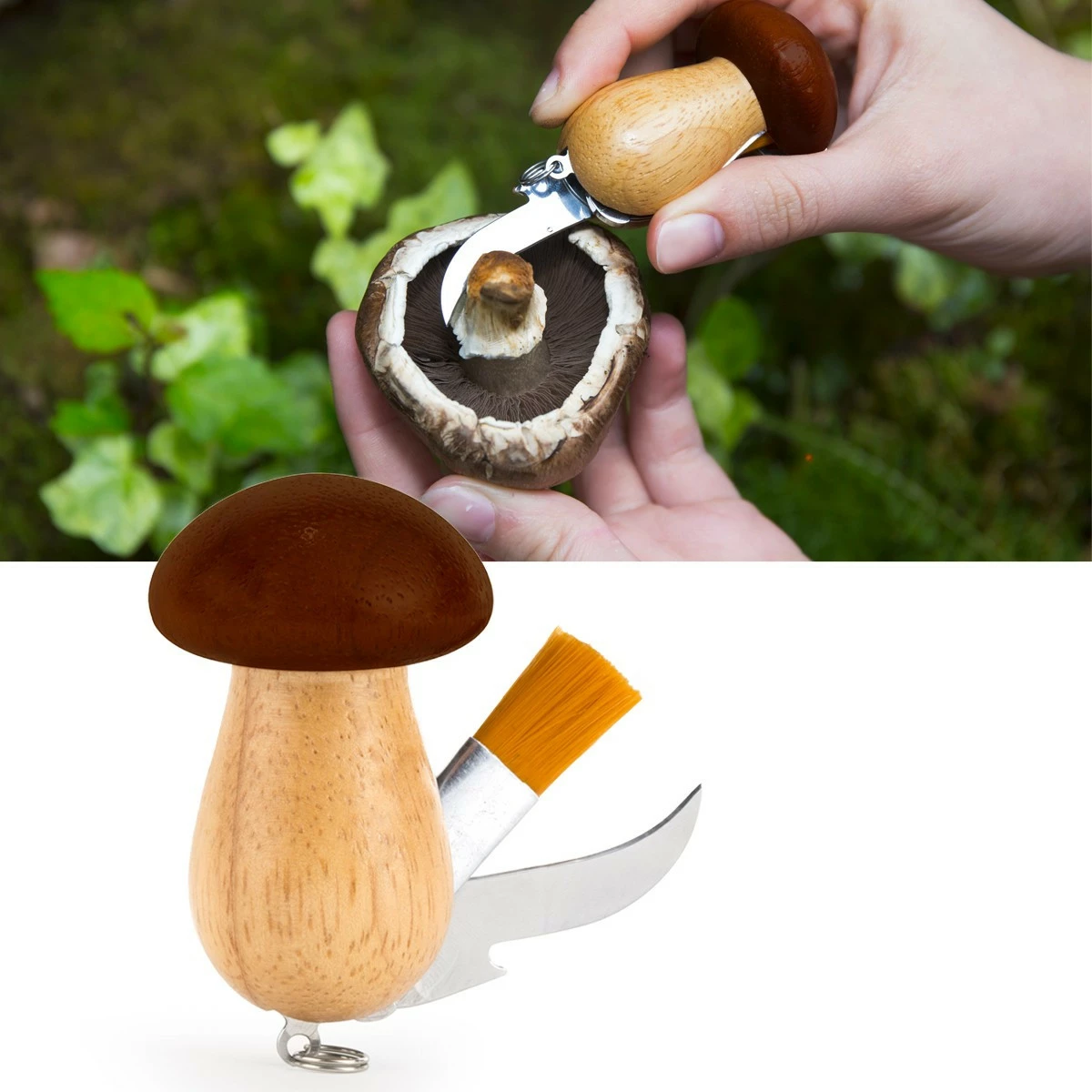 KIKKERLAND Outil Multifonction Pour Champignons 4 KIKKERLAND Outil Multifonction Pour Champignons – Image 2