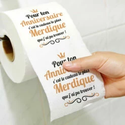 Papier Toilette, Cadeau Merdique Pour Ton Anniversaire 7 Papier Toilette, Cadeau Merdique Pour Ton Anniversaire -Cadeau boutique papier toilette cadeau merdique pour ton anniversaire 2